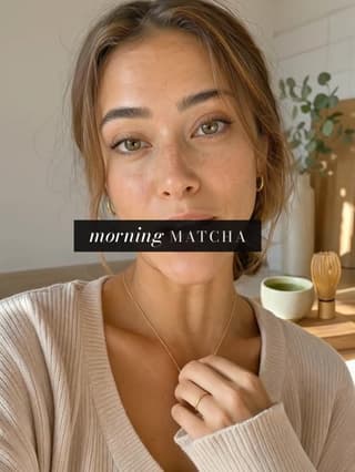 The Magazine caption style on a frame of a talking video